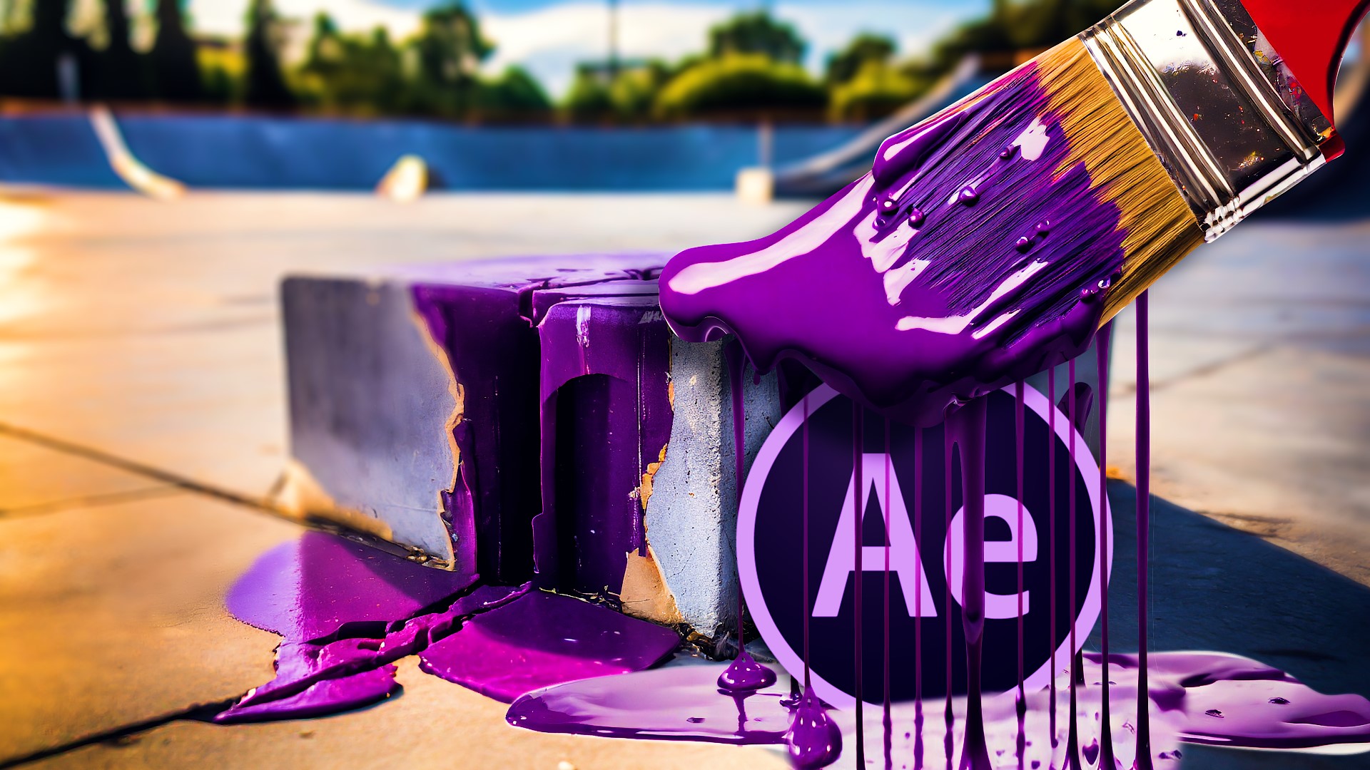 Paintout Imperfections in Adobe After Effects